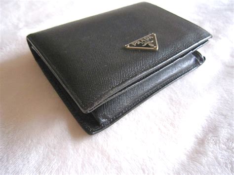 prada saffiano cuir bifold wallet|Prada saffiano wallet sale.